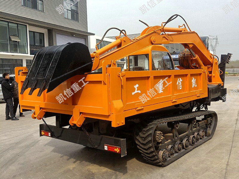 履帶隨車(chē)挖
